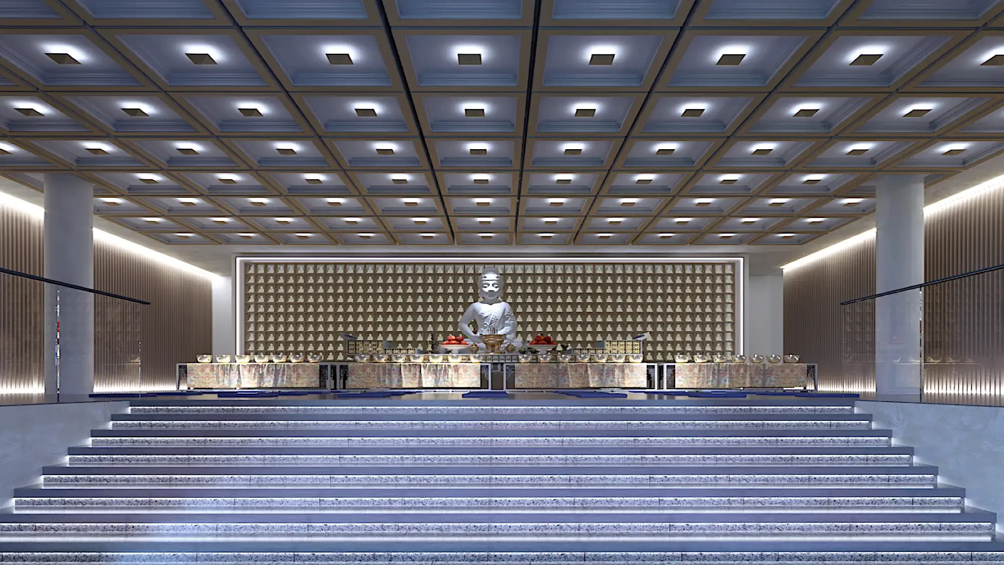 Nirvana Memorial Garden - Lin San Temple Building and Layout