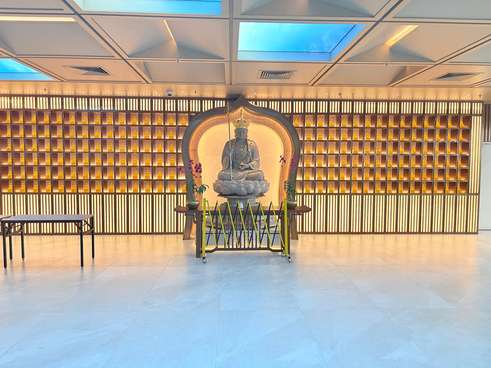 Nirvana SIngapore - Block B - Buddha Status Columbarium Altar Nirvana SIngapore - Block B - Buddha Status Columbarium Altar